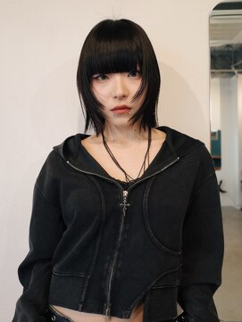 ピュー(Piu-) 【ボブウルフ/阿部達哉】ウルフカット/レイヤーカット