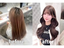 ジェム リット(GEM lit)の雰囲気(名駅カラー/レイヤーカット/ダブルカラー/ケアブリーチ/髪質改善)