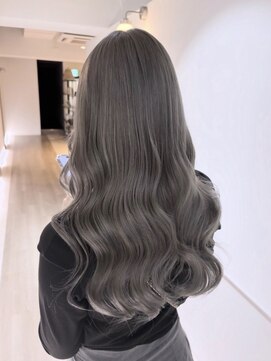 シェーン 仙台駅広瀬通店(schon) 暗めで透けるグレージュカラー！