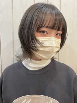 ジーナ 福岡天神(Zina) 髪質改善＊雰囲気変わるウルフショート【Zina福岡天神】