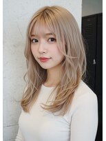 ブリックバイブレイス 千葉 千葉中央(brick by brace)&nbsp;千葉駅/着物ヘア/大人ガーリー/ダークアッシュ/似合わせカット