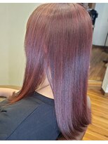 ココレット(cocoretto)&nbsp;カシスピンクカラー×ブリーチ使わないダブルカラー