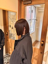 ワンバイワンクラッカ(one by one CLACCA)&nbsp;顎ラインボブ