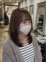 アンダーバーホワイト 広島 並木店(_WHITE)&nbsp;ミディアムレイヤー/ハイレイヤー/20代30代40代/グレージュ/