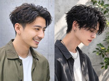 ルシードスタイルバレッタ フォーメン(LUCIDO STYLE BARRETTA for men)の写真/何かいつもと変えてみたい…そんなアナタに動きあるスタイルを提案☆カットに動きを出すパーマが圧倒的人気