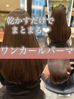 アピッシュ ギンザ(apish ginza)&nbsp;浅子小百合/乾かすだけでまとまるワンカールパーマ