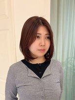 ザザ ZA/ZA 神楽坂&nbsp;春にぴったり◎レイヤーボブ×レッドブラウン