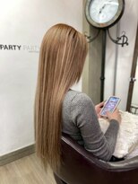 パーティパーティ ヘア(PARTYPARTY hair)&nbsp;ハイトーンで長さだしロング