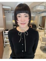 カイラ(KAILA)&nbsp;【KAILA】レイヤーボブ　ダークアッシュ　マッシュウルフ◇奥村