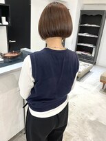 ジュノ 天文館本店(Juno)&nbsp;【バイカルテカラー】シフォンベージュ/ミニボブ
