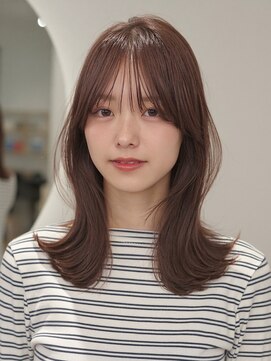 モードケイズ エミュー(MODE K's eau) 30代40代大人可愛いレイヤー似合わせ小顔カット摂津本山