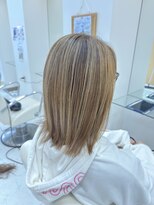 ヘアポジション 五所川原店(HAIR Position)&nbsp;白髪ぼかしハイライト