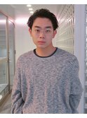 men's/メンズ曲がる縮毛矯正/ニュアンスパーマ/銀座