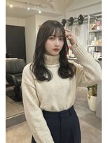 ファーム 大崎店(FAAM)&nbsp;アッシュブラウン×顔まわりが動くローレイヤー