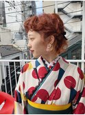 ミディアムヘアアレンジ
