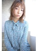 まろやかレイヤーミディ×クリーミーベージュ