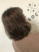 ヘアーアンドスパソシット(HAIR&SPA SOCIT) ナチュラルミディアム