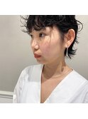 ショートヘア　パーマスタイル