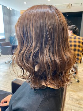 モードケイズ 西宮(MODE K's) 大人かわいい/西宮/小顔/斜めバング/アシンメトリー/伸ばしかけ