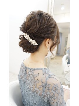 ヘアアンドメイクジップ恵比寿 (Hair＆Make ZIP) ウェーブアップスタイル　ヘアセット