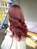 ラニヘアサロン(lani hair salon) アプリコットレッド