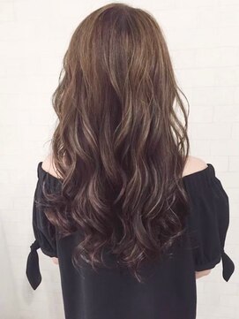 アレンヘアー 富士宮店(ALLEN hair) 透明感のある暗髪×ハイライトカラー