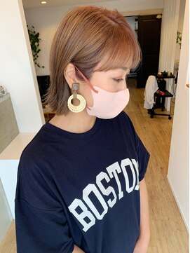 クマ(kuma.) エノグカラー外ハネボブ