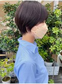 ナチュラルマッシュな清楚ショート◇