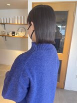 リアン(Lien)&nbsp;切りっぱなしbob/タイトスタイル/シルバーグレージュ/山根優