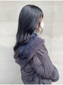 インナーカラー ブルーブラック /中西