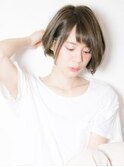 スッキリ収まるボブ