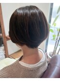 スッキリめショートボブ