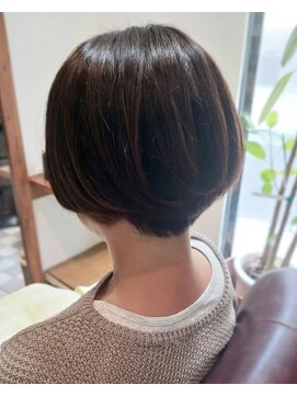 ダン美容室(dAN) スッキリめショートボブ