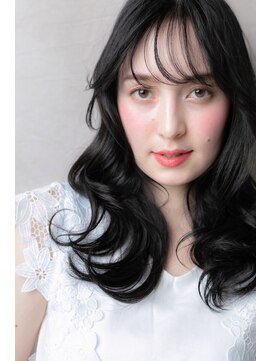 モッズヘア 上尾西口店(mod's hair) 韓国風プリカールモードゆるふわ波巻きロングY上尾20代30代40代