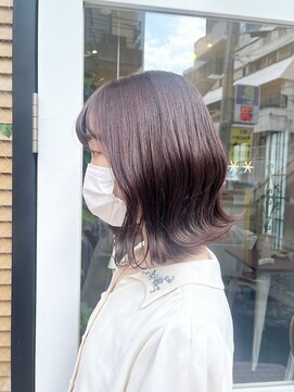 リノ(Lino) 10代20代30代【髪質改善カラー】ラベンダーピンクブラウン