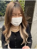 #エクステ　#シールエクステ　#インナーカラー #ロング