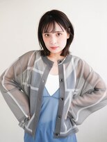 ジュール 銀座(Joule)&nbsp;ミディアムヘア/斜めバング/グレージュカラー/銀座