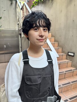 ジェノ(JENO by apish) 前髪/マチルダボブ/ピンクベージュ/ウルフ/インナーグレージュ