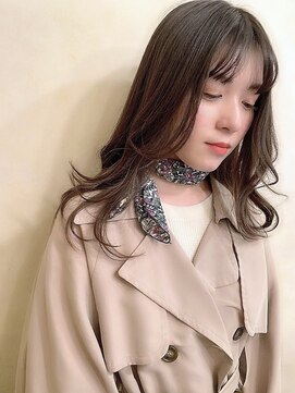 カナン 銀座(CANAAN) ふんわりレイヤー 抜け感 セミロング