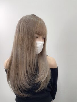 アワニコ 浦添店(AWA NICO) 網紅レイヤー+ピンクアッシュベージュ