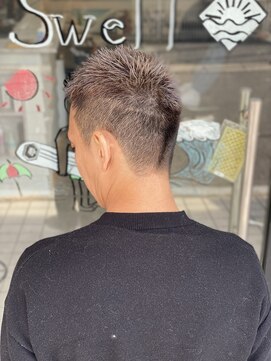 スウェル 船橋店(Swell) ウルフ/アッシュブラック/カルマパーマ/ベリーショート/船橋