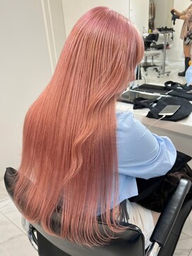 ランテルディ 渋谷(LANTERDIT) ペールピンク　桜ピンク　スーパーロング　ピンク系カラー