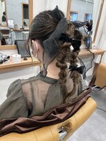 ハマザキ 本店(HAMAZAKI)&nbsp;twin pony hair arrange