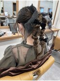 twin pony hair arrange