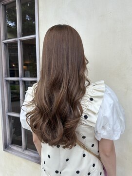 エイミーバイアフロート(amie by afloat) 【伊藤指名限定】ブリーチなしクリーミーベージュ