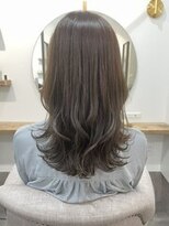 シア 新越谷店(SHEER)&nbsp;ほんのりレイヤー/オリーブグレージュ