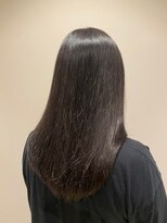ニシオギ ヴォイス 西荻窪店(nishiogi voice) 大人女子のうる艶ストレート 夏のうねり髪対策に髪質改善Tr