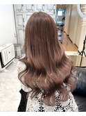 《透明感カラー》maron brown (小林 真子)