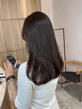 ウェイズトウキョウ 新宿店(Ways TOKYO) 透明感たっぷりオリーブベージュ×ワンカールレイヤー