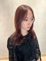 マアムジー 笹塚店(ma'am Zee) 【ma’am Zee SHINOHARA】韓国風×ブリーチなしピンクブラウン